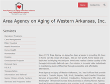 Tablet Screenshot of agingwest.org